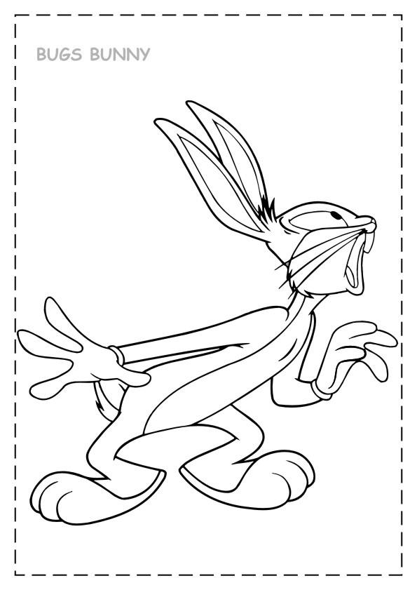 Bugs bunny de colorat p13