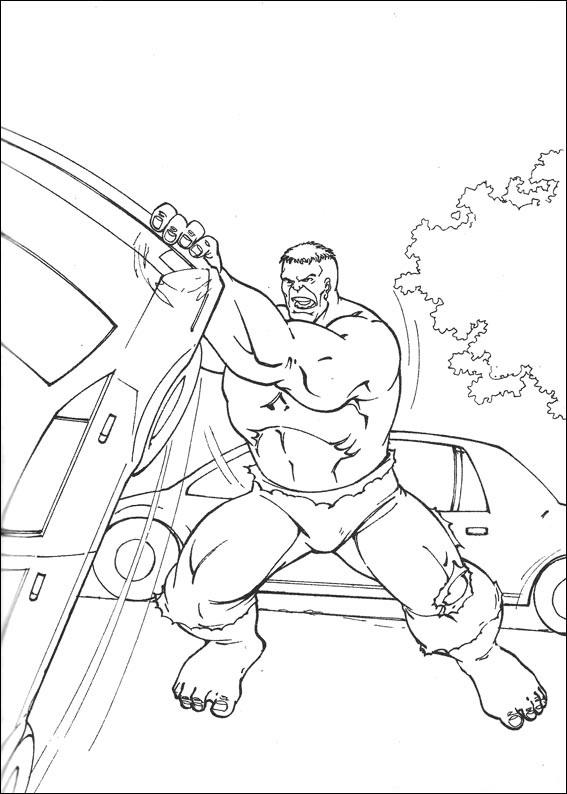 Hulk de colorat p51