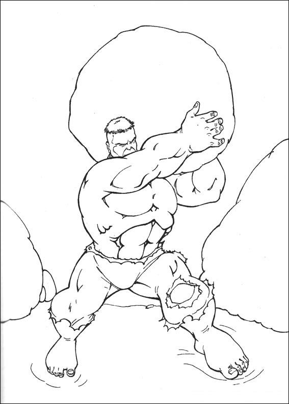 Hulk de colorat p57