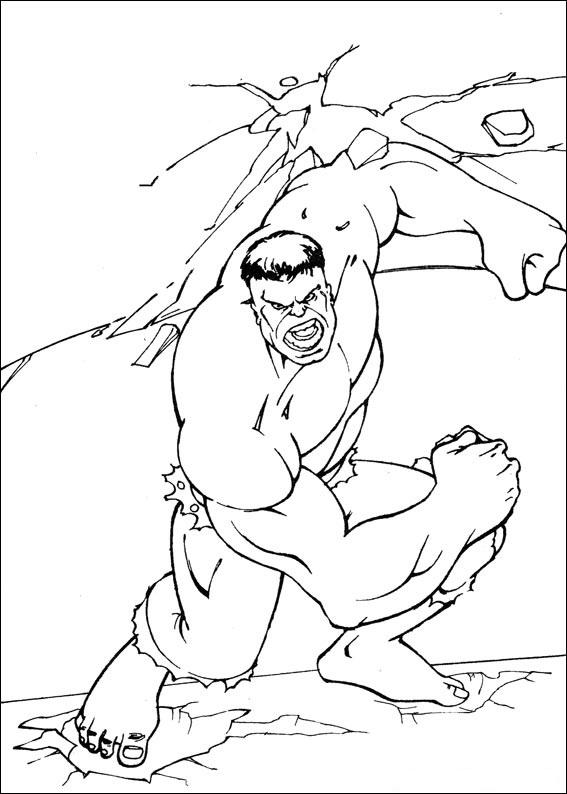 Hulk de colorat p79