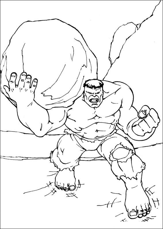 Hulk de colorat p85