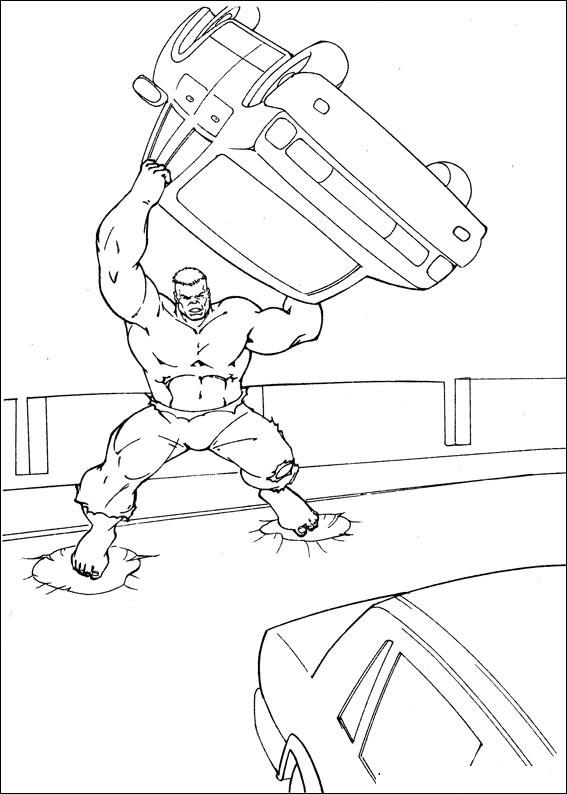 Hulk de colorat p89