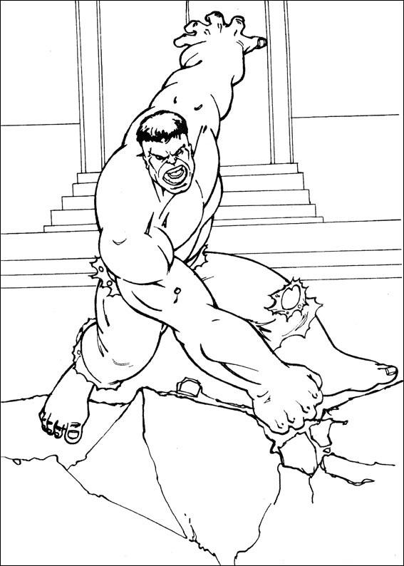 Hulk de colorat p91