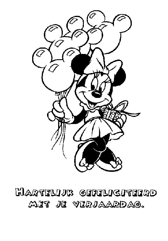 Mickey mouse de colorat p13