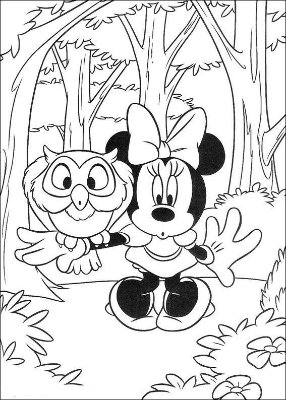 Minnie mouse de colorat p23