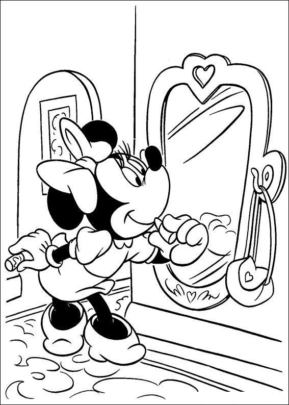Minnie mouse de colorat p26
