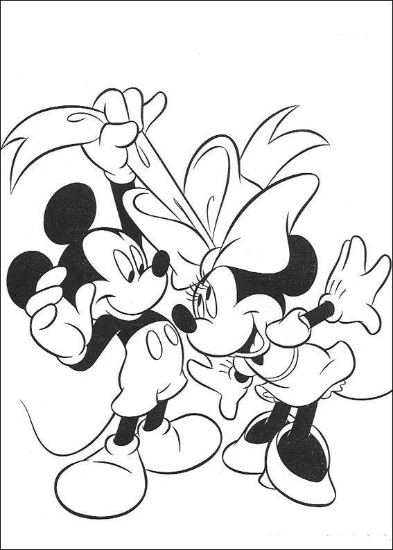 Minnie mouse de colorat p28