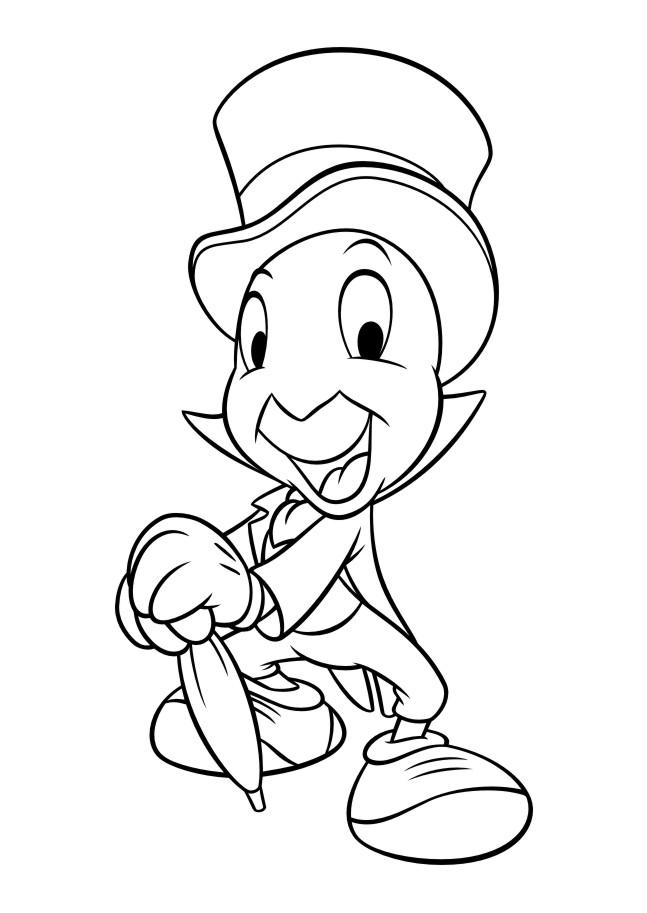 Pinocchio de colorat p40