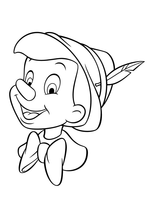 Pinocchio de colorat p46