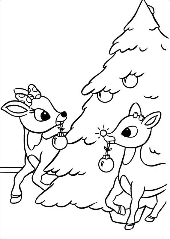 Rudolph de colorat p38