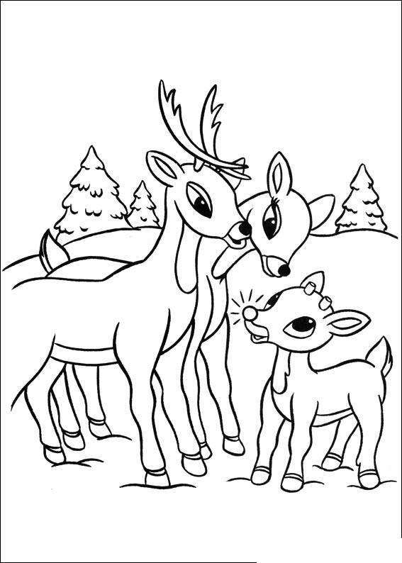 Rudolph de colorat p42