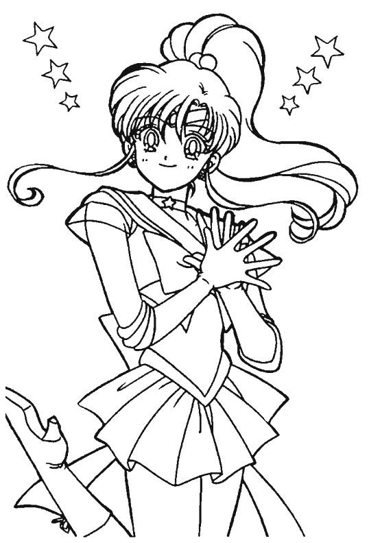 Sailor moon de colorat p59
