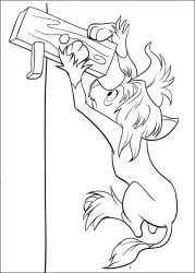 plansa de colorat 102 dalmatieni #8