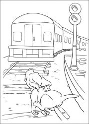 plansa de colorat 102 dalmatieni #15