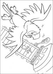 plansa de colorat 102 dalmatieni #16