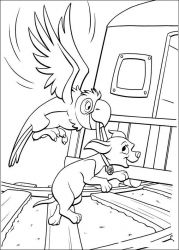 plansa de colorat 102 dalmatieni #17