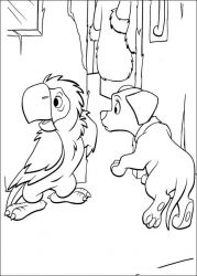 plansa de colorat 102 dalmatieni #19