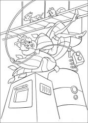 plansa de colorat 102 dalmatieni #1