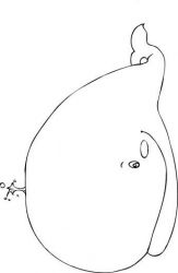 plansa de colorat animale #12