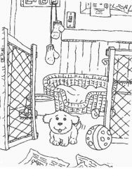 plansa de colorat arthur si prietenii sai #14