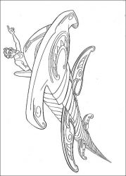 plansa de colorat Atlantis