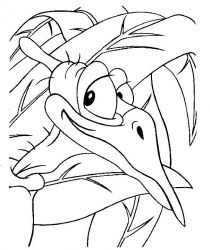 plansa de colorat bebe dinozauri #15