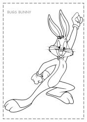 Planse De Colorat Cu Bugs Bunny Desene De Colorat Cu Bugs Bunny