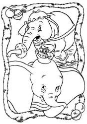 plansa de colorat christmas disney #20