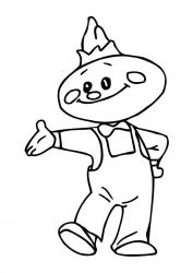 plansa de colorat Cipollino