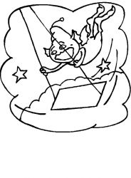 plansa de colorat extraterestrii #13