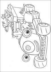 plansa de colorat Fifi si Floricelele