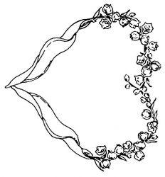 plansa de colorat flori #11