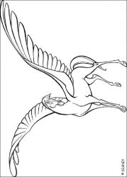 plansa de colorat hercule #13