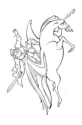 plansa de colorat hercule #20