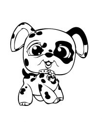 plansa de colorat littlest pet shop #2