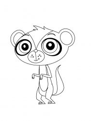 plansa de colorat littlest pet shop #3