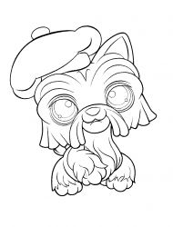 plansa de colorat littlest pet shop #12