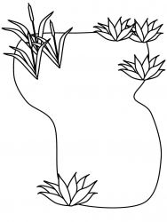 plansa de colorat locuinte #17