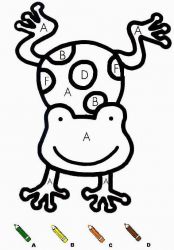 plansa de colorat matematica distractiva #15