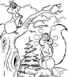 plansa de colorat merlin #7