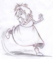 plansa de colorat merlin #14