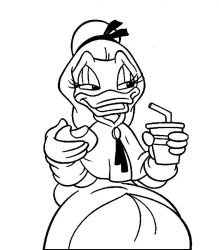 plansa de colorat mickey mouse #3