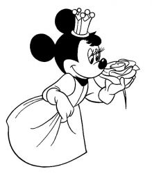 plansa de colorat mickey mouse #15