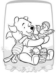 plansa de colorat paste #7