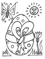 plansa de colorat paste #21