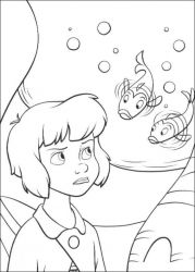 plansa de colorat peter pan 2 #7