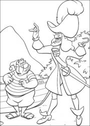 plansa de colorat peter pan 2 #9