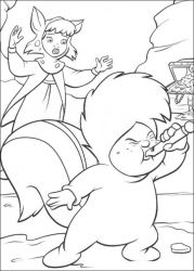 plansa de colorat peter pan 2 #14