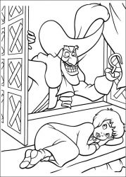 plansa de colorat peter pan 2 #17