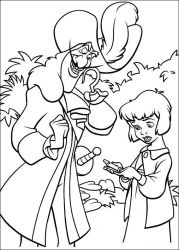 plansa de colorat peter pan 2 #5